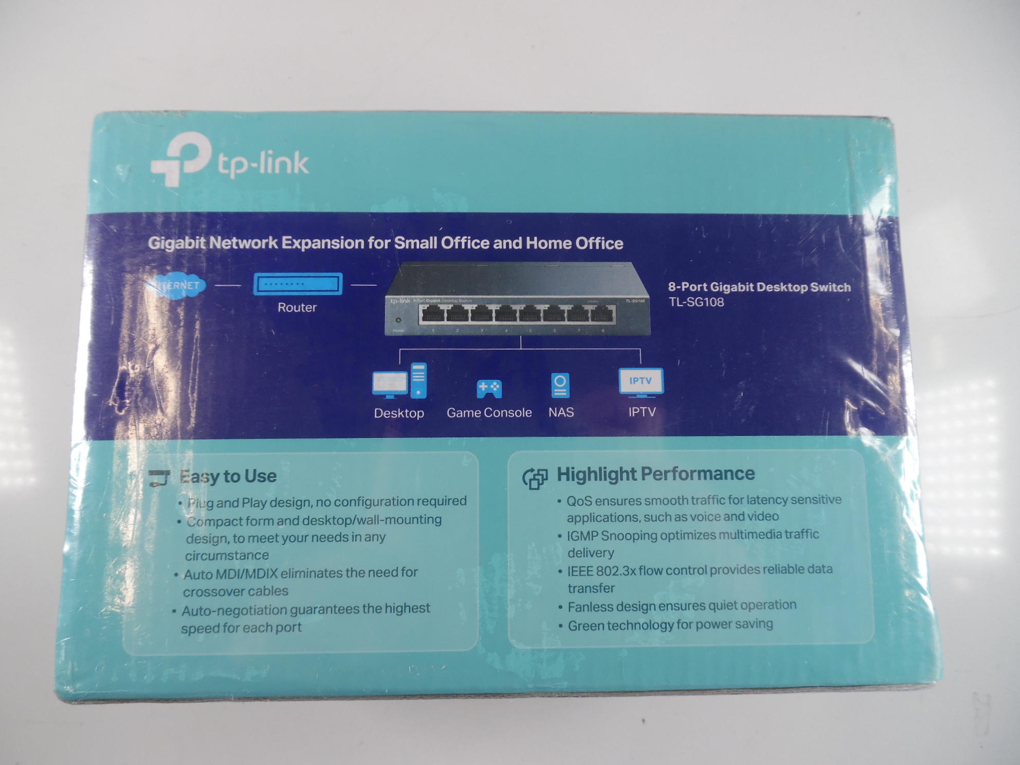 TP-Link TL-SG108 8-Port Switch